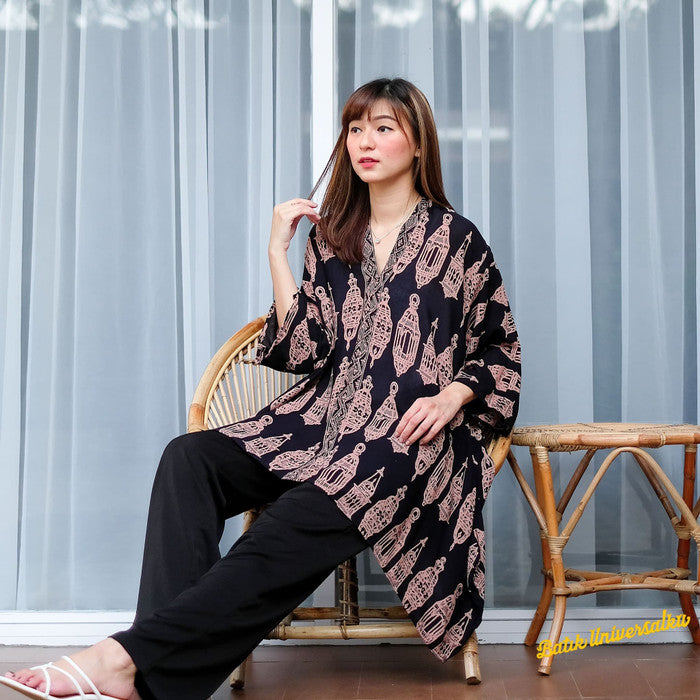 Blouse batik tunic Lampion