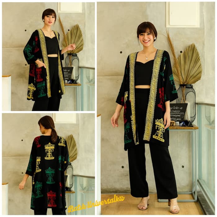 Kimono Batik Cap Carousel
