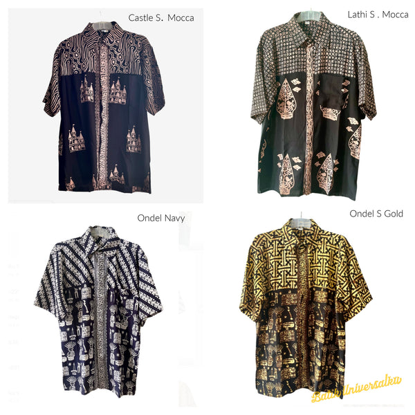 Kemeja Batik Pria banyak motif