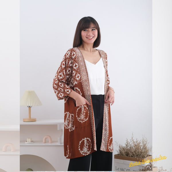 Kimono kantong batik cap - Bunny Rabbit CNY Imlek 2023