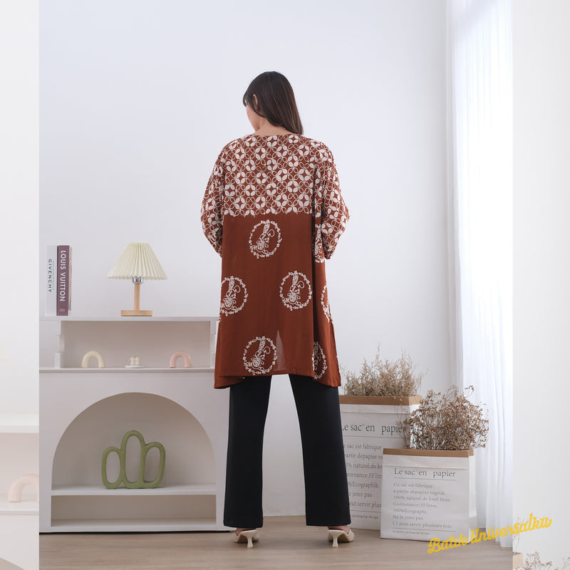 Kimono kantong batik cap - Bunny Rabbit CNY Imlek 2023