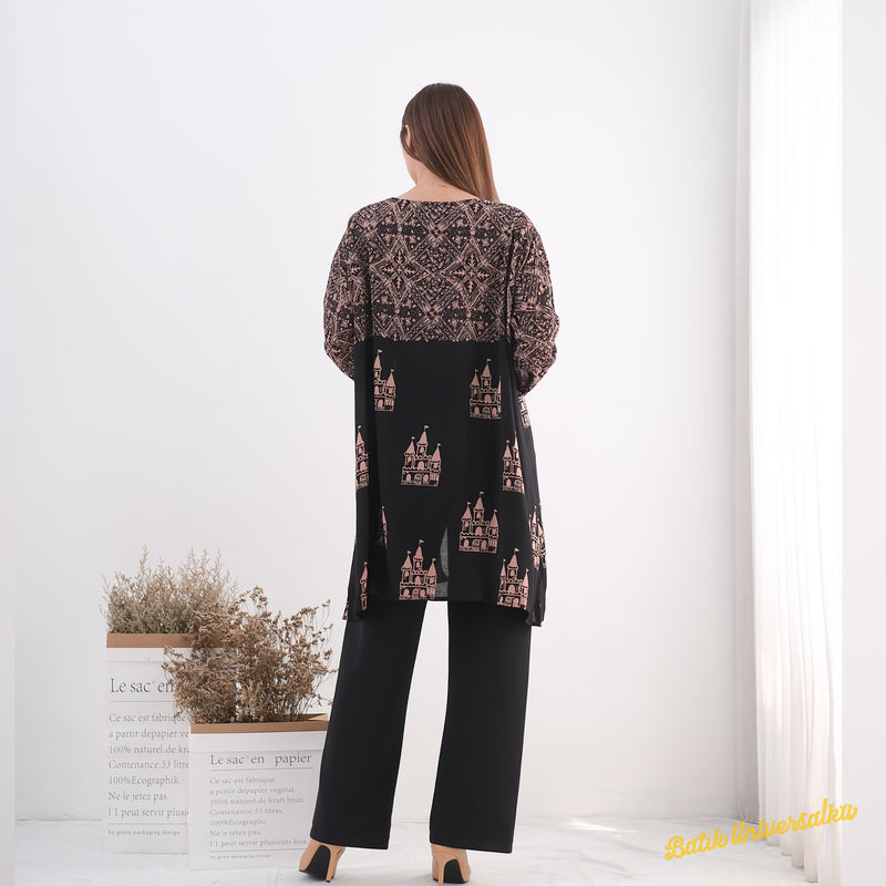 Kimono kantong batik cap - Castle Sogan